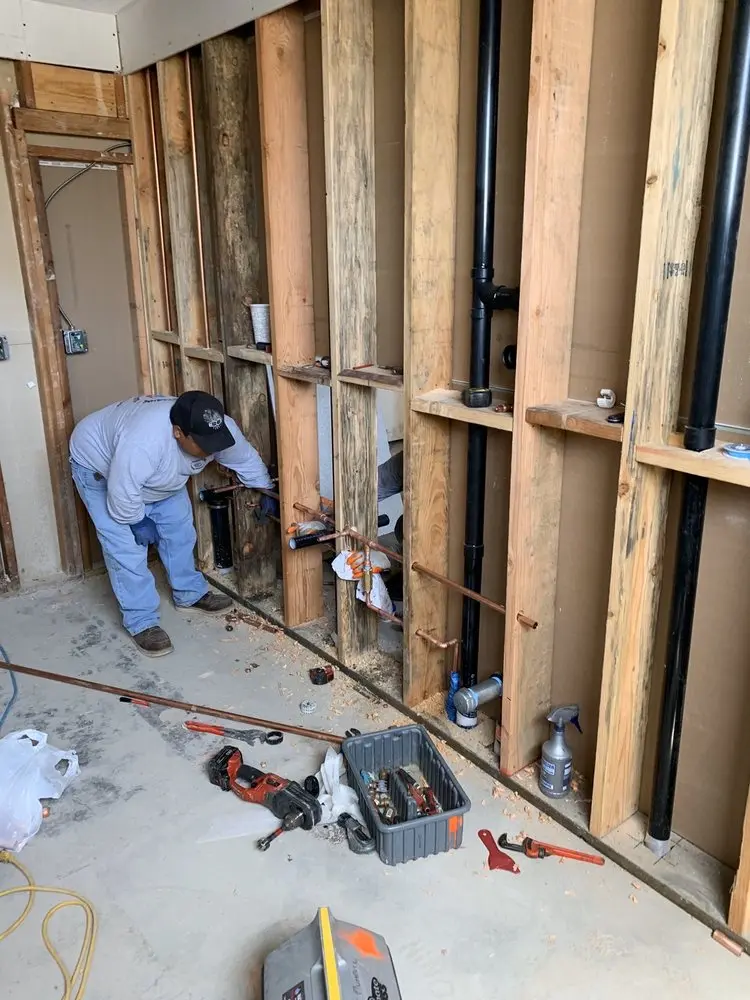 Commercial rough-in plumbing for Gas Line Repair in Swainsboro
